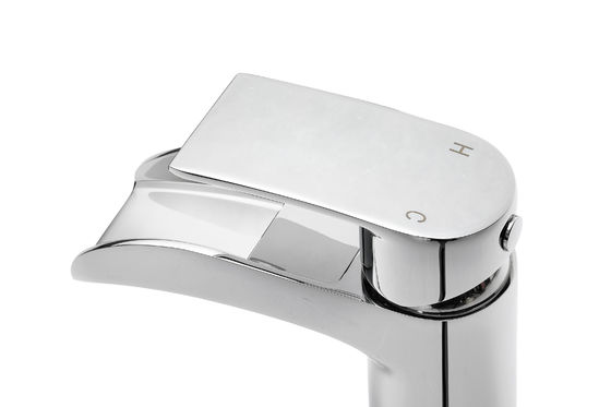 Single Lever Monobloc Chrome Brass Basin Mixer For Bathroom T8112MW