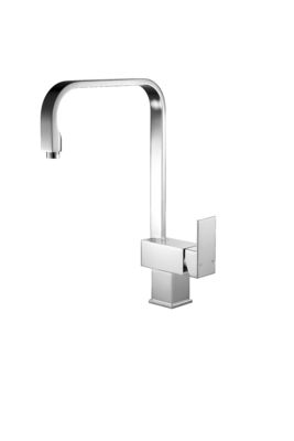 Contemporary sturdy brass Kitchen Mixer Faucet 1 Hole 1 Handle