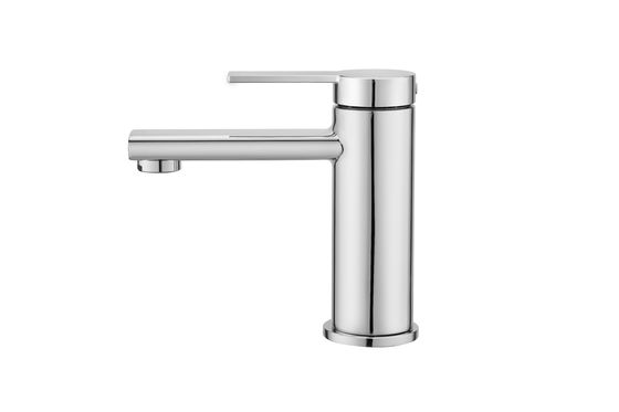 Stylish Kitchen Basin Mixer Faucet Brass Material Monobloc Chrome