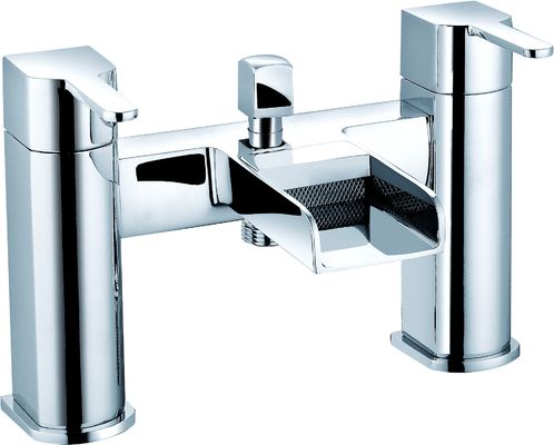 Double Handle Bath Shower Mixer Faucet With 0.5-3.0 Bar Pressure T8421A