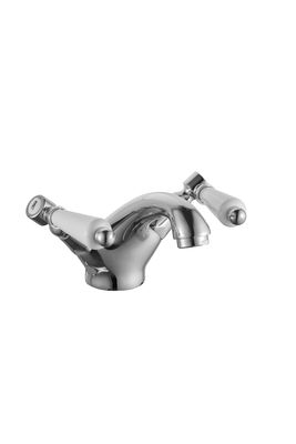 Double Handle Brass Material Basin Faucet For Bathroom T8662