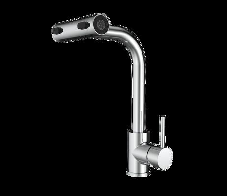 Single Handle Kitchen Mixer Faucet Brass Build Delivering Strength T91105