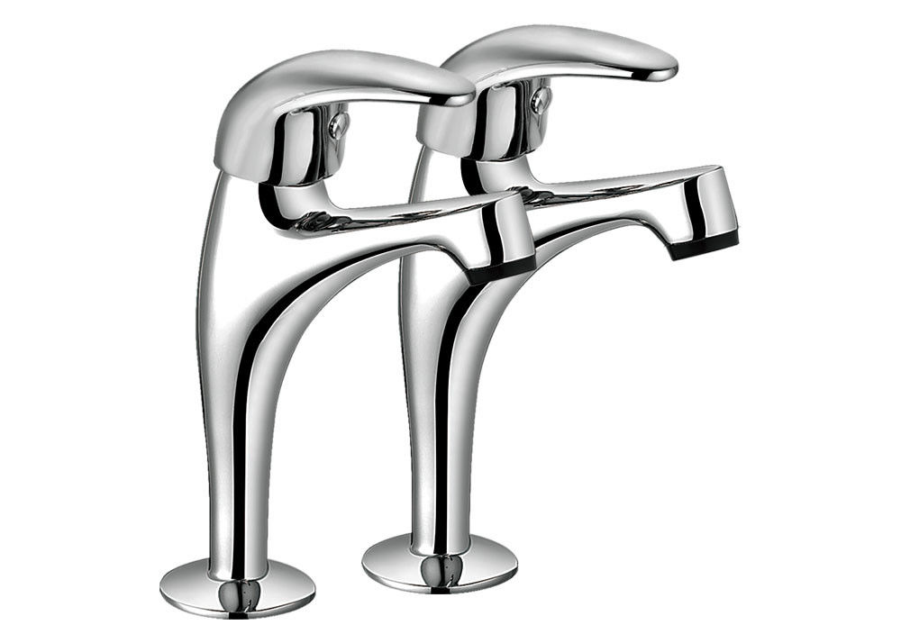 Chrome Color Bathroom Mixer Faucet Contemporary Touch For Kitchen