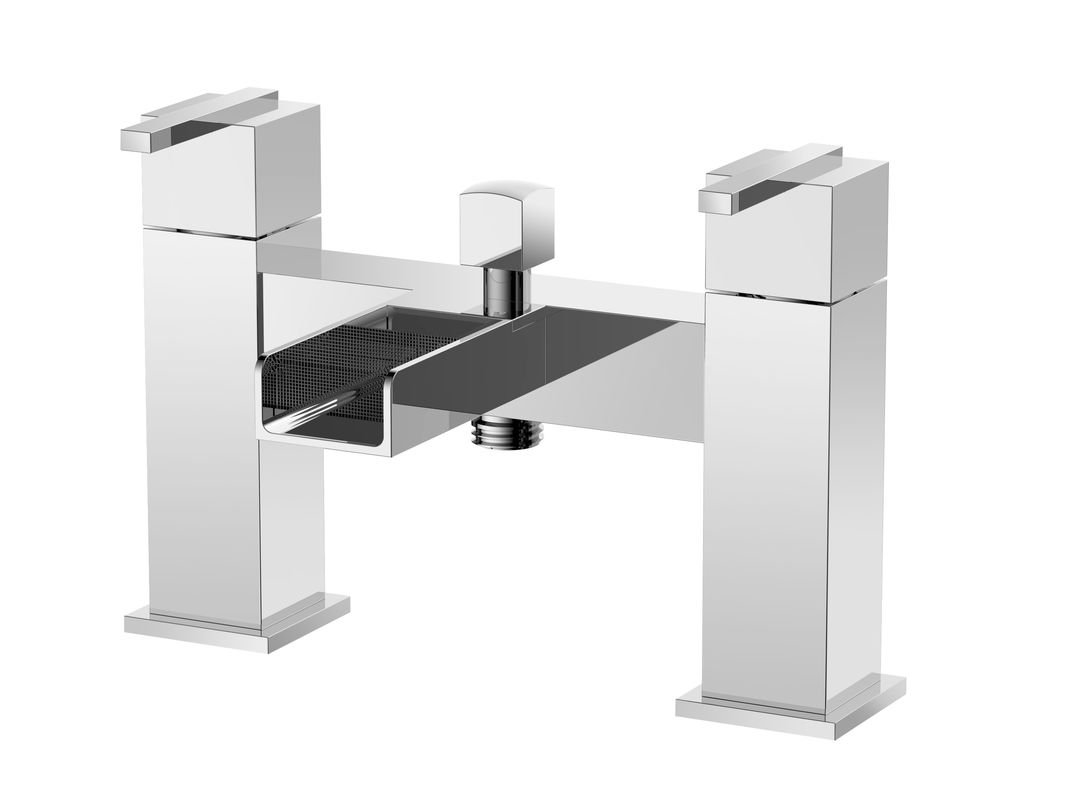 Brass Material Chrome Finish Bath Shower Mixer Faucet with Modern Style T8441A