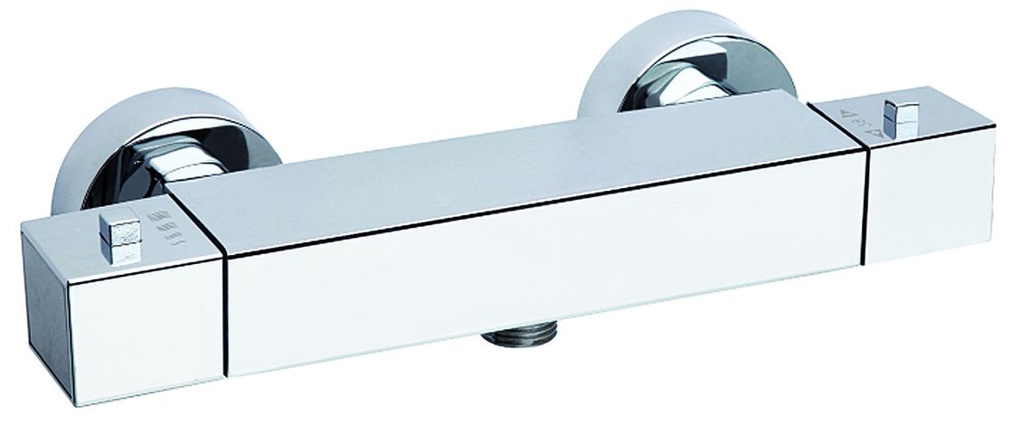 Chrome Surface Polished Brass Thermostatic Bath Mixer T80817