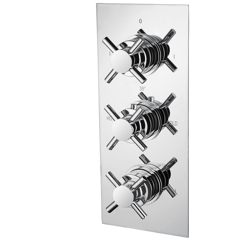 Brass Concealed Shower Mixer With Ceramic Valve Type And Long Lasting T8566